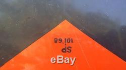 Vintage Gas Station Old Porcelain Sign