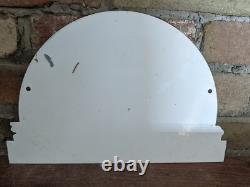 Vintage Ghostbuster Porcelain Heavy Metal Die-cut Sign Movie 12 X 8