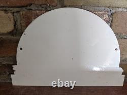 Vintage Ghostbuster Porcelain Heavy Metal Die-cut Sign Movie 12 X 8