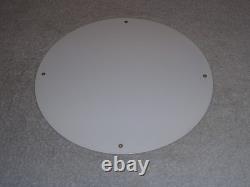 Vintage Gilmore Oil Company Lion Growling 11 3/4 Porcelain Metal Gasoline Sign