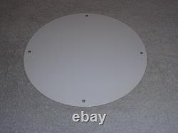 Vintage Gilmore Oil Company Lion Growling 11 3/4 Porcelain Metal Gasoline Sign