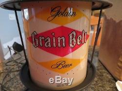 Vintage Grain Belt Beer Motion Light Lamp Sign Moving Mint in Original Box Hamms