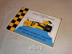 Vintage Granville Brothers Aircraft 14 Porcelain Metal Plane Gasoline Oil Sign