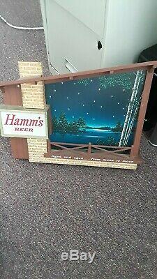 Vintage Hamm's Motion Sign, Very Rare Piece