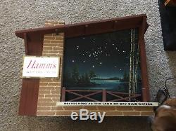 Vintage Hamm's Starry Skies motion beer sign