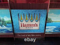 Vintage Hamms Beer 65 Rippler Motion Sign