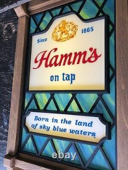 Vintage Hamms Beer Sceneorama Motion Sign