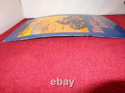 Vintage Harley Davidson Motorcycle Dealer 16 Porcelain Metal Gasoline Oil Sign