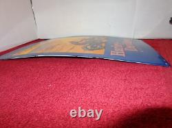 Vintage Harley Davidson Motorcycle Dealer 16 Porcelain Metal Gasoline Oil Sign