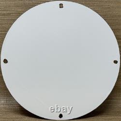 Vintage Harley Davidson Motorcycles Porcelain Sign Gas Oil Dealership Hog Bike