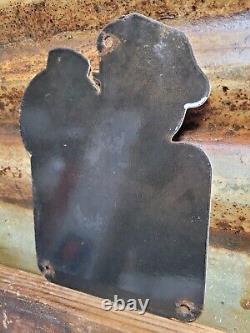 Vintage Harley Davidson Porcelain Sign Motorcycle Dealer Sales Motor Service