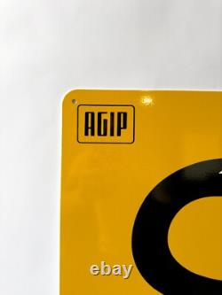 Vintage High Quality AGIP Energol BP Sign -XXL 24x16(60x40 cm)