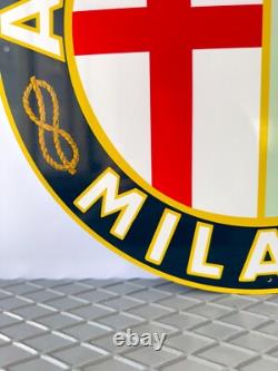 Vintage High-Quality Alfa Romeo Sign XL Alfa Romeo MILANO sign 19.7 (50cm)