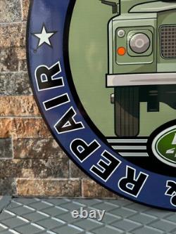 Vintage- High Quality LAND ROVER RARE SIGN- 19.7 (50cm)