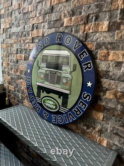 Vintage- High Quality LAND ROVER RARE SIGN- 19.7 (50cm)