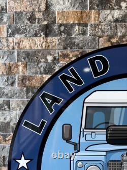 Vintage- High Quality LAND ROVER RARE SIGN- 29.9 (76cm)