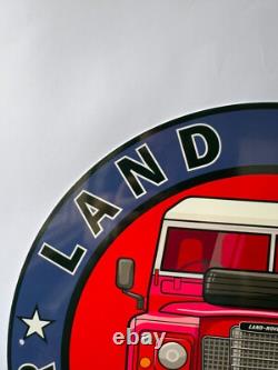 Vintage- High Quality- LAND ROVER RARE SIGN- 29.9 (76cm)