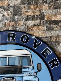 Vintage- High Quality LAND ROVER RARE SIGN- 29.9 (76cm)