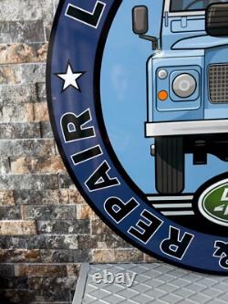 Vintage- High Quality LAND ROVER RARE SIGN- 29.9 (76cm)