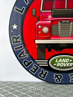 Vintage- High Quality- LAND ROVER RARE SIGN- 29.9 (76cm)