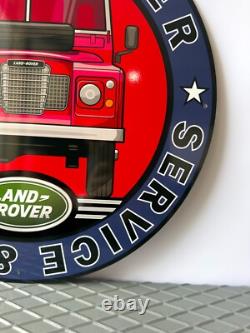 Vintage- High Quality- LAND ROVER RARE SIGN- 29.9 (76cm)
