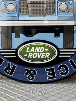 Vintage- High Quality LAND ROVER RARE SIGN- 29.9 (76cm)