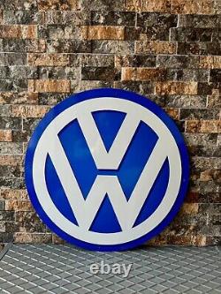 Vintage- High Quality- Volkswagen sign 19.7 (50cm)
