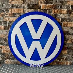 Vintage- High Quality- Volkswagen sign 19.7 (50cm)
