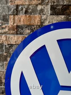 Vintage- High Quality- Volkswagen sign 19.7 (50cm)