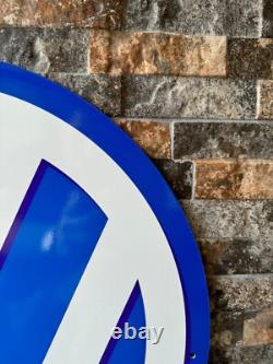 Vintage- High Quality- Volkswagen sign 19.7 (50cm)