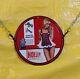 Vintage Holley Carburetor Garage Gas&oil Pinup Girl Porcelain Enamel Sign