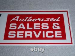 Vintage Hurst Sales & Service 4 5 Speed Shifter 15 Metal Car Gasoline Oil Sign