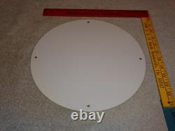 Vintage Husky Gasoline +dog 11 3/4 Porcelain Metal Service Station Gas Oil Sign