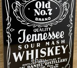 Vintage Jack Daniel's Tennessee Whiskey Porcelain Sign Gas Station Liquor Store