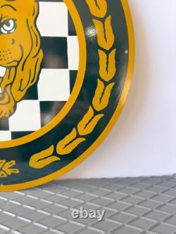 Vintage Jaguar Emblem Heavy Metal Sign XL 19.7 (50 cm)