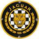 Vintage Jaguar Porcelain Dealership Sign Sales Service Motor Oil Gas Station