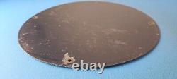 Vintage Jeep Porcelain Sign Garage Shop Gas Service Station Pump Plate Sign