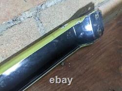 Vintage John Deere Porcelain Sign Door Push Bar Gas 32 X 3