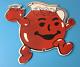 Vintage Kool Aid Sign Fruit Beverage Mix Powder Piggly Porcelain Gas Pump Sign