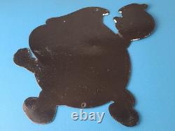 Vintage Kool Aid Sign Fruit Beverage Mix Powder Piggly Porcelain Gas Pump Sign