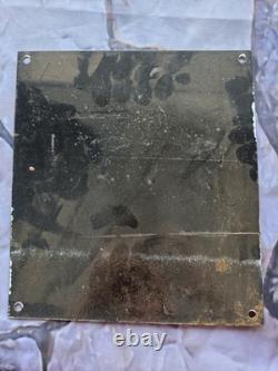 Vintage Koolmotor Motor Lubrication Porcelain Sign 10×9