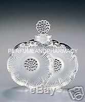 Vintage Lalique Deux Fleurs Perfume BottleSignedAuthenticThe Perfect Gift