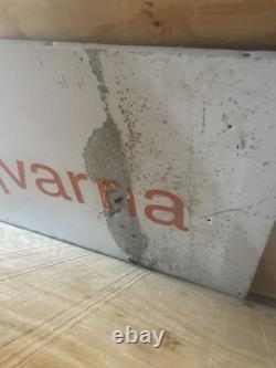 Vintage Large HUSQVARNA LOGO Dealer Sign metal 59x 23- As Is metal Orgnal