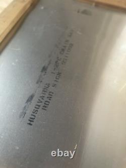 Vintage Large HUSQVARNA LOGO Dealer Sign metal 59x 23- As Is metal Orgnal