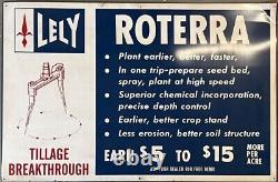 Vintage Lely Roterra Ag Dealer Sign