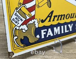 Vintage Lighthouse Soap Porcelain Sign Marine Gas Station Store Oil Nautical