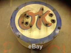 Vintage Lollipop OK Used Car Sign 24