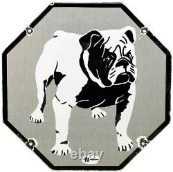 Vintage Mack Trucks Porcelain Dealership Sign Gas Sales & Service Oil