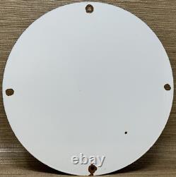 Vintage Mack Trucks Porcelain Dealership Sign Gas Sales Service Oil Spyke & Tyke