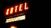 Vintage Marathon Motel Sign 11 16 13